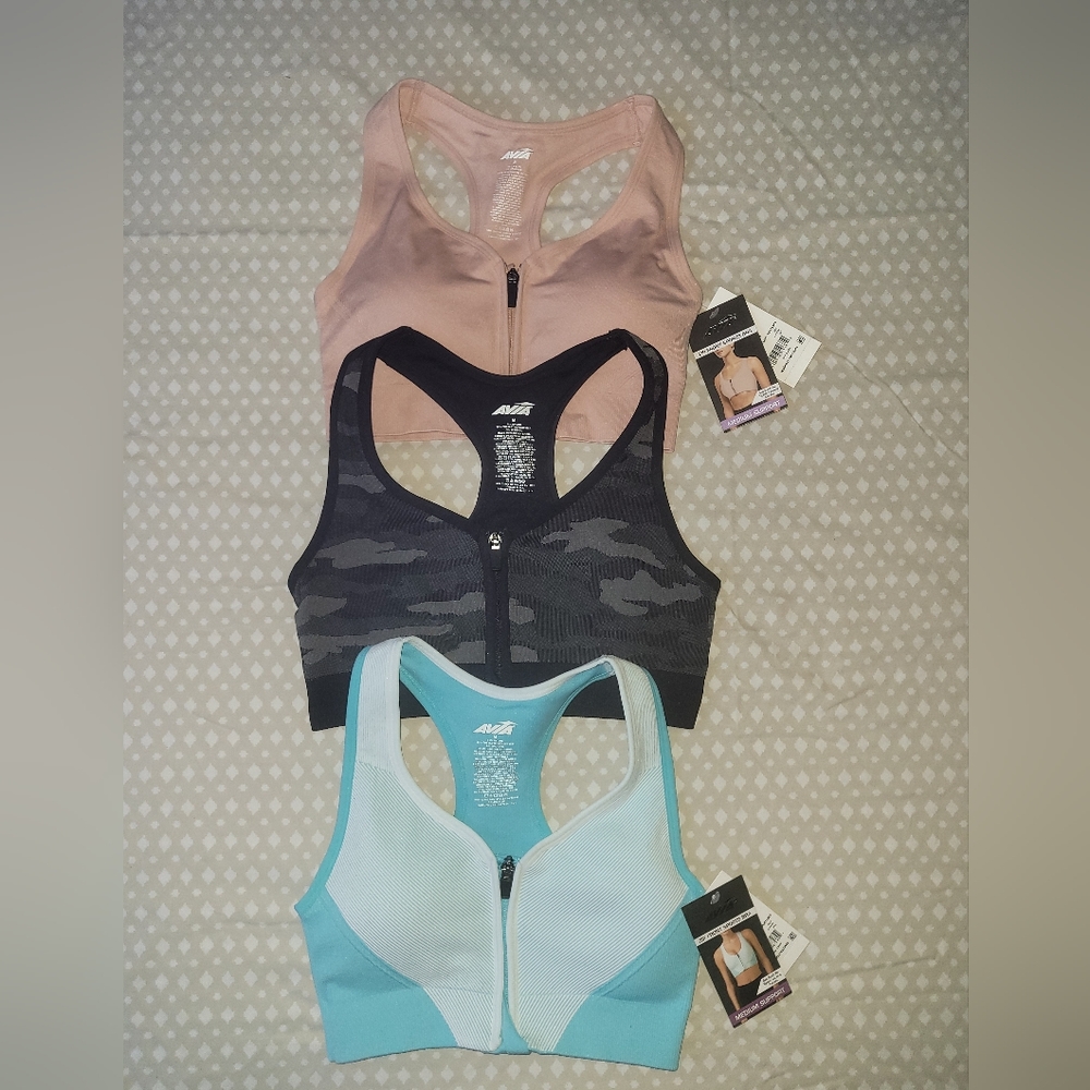 Sports Bras front zip